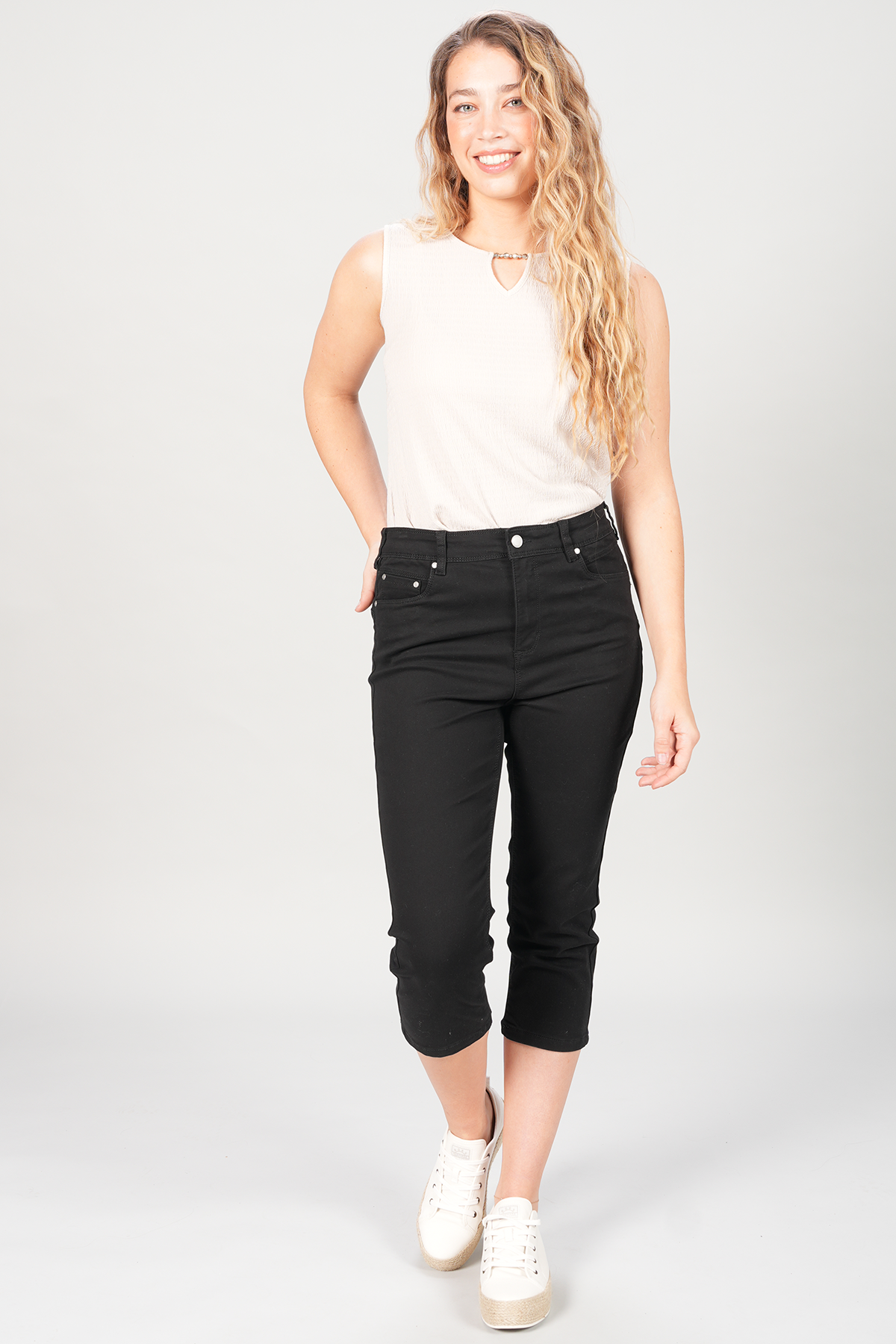 CAPRI EN DENIM EXTENSIBLE