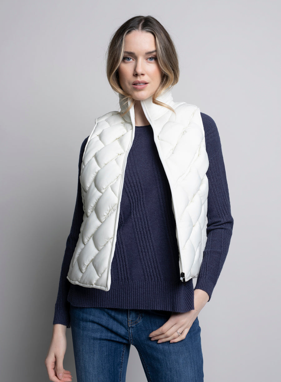 GILET DE STYLE TISSÉ