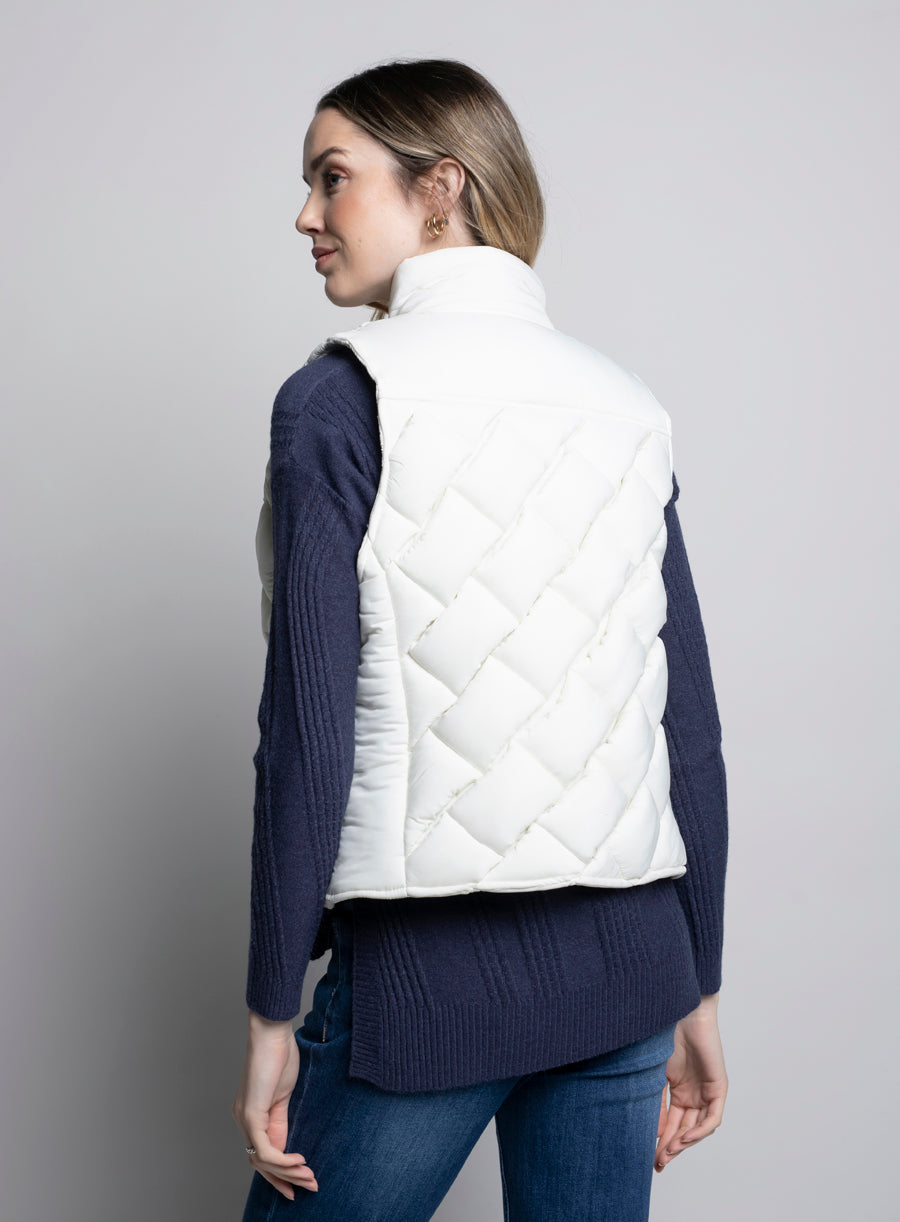 GILET DE STYLE TISSÉ