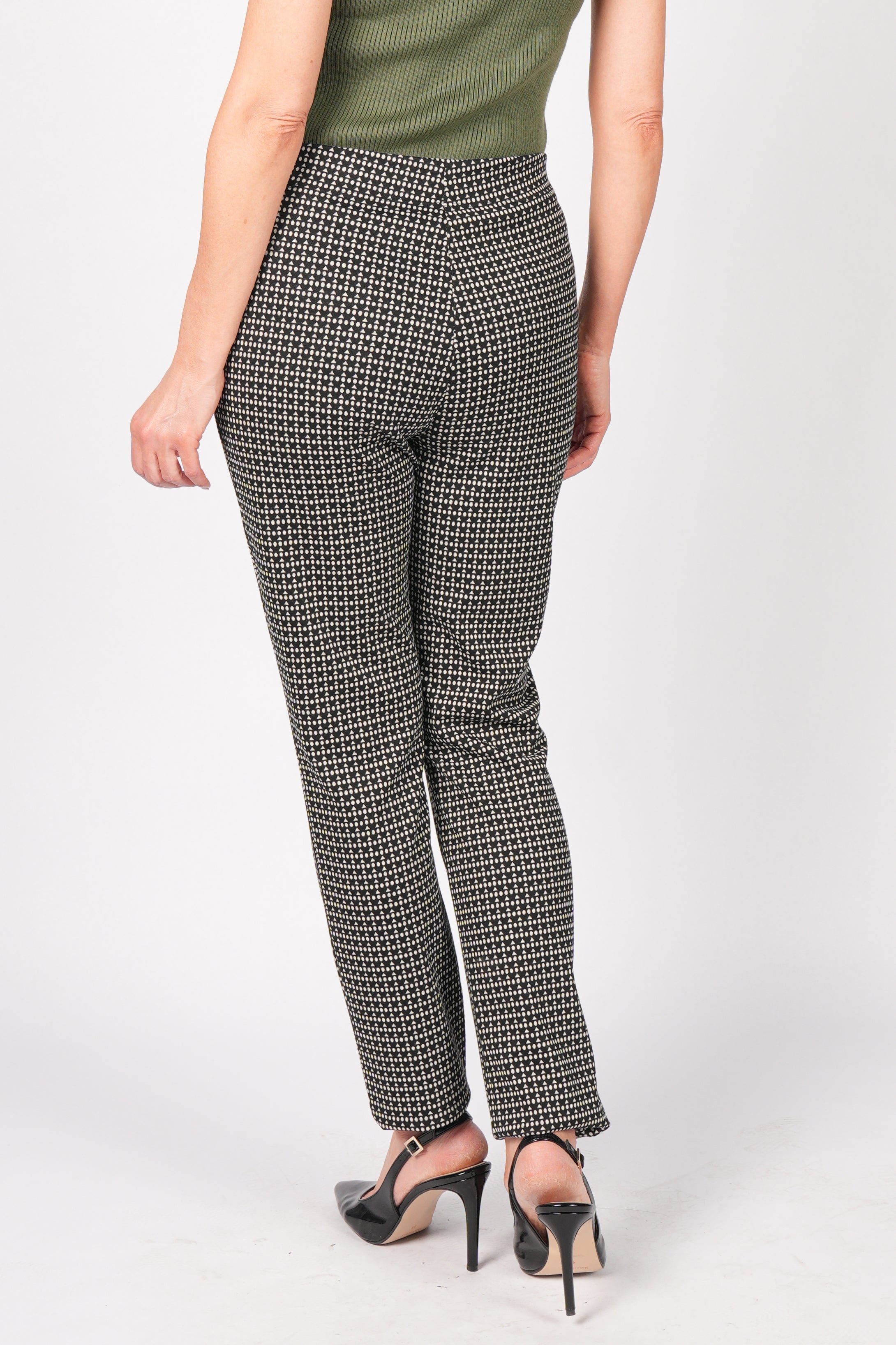 PANTALON EN MAILLE À JAMBES DROITES