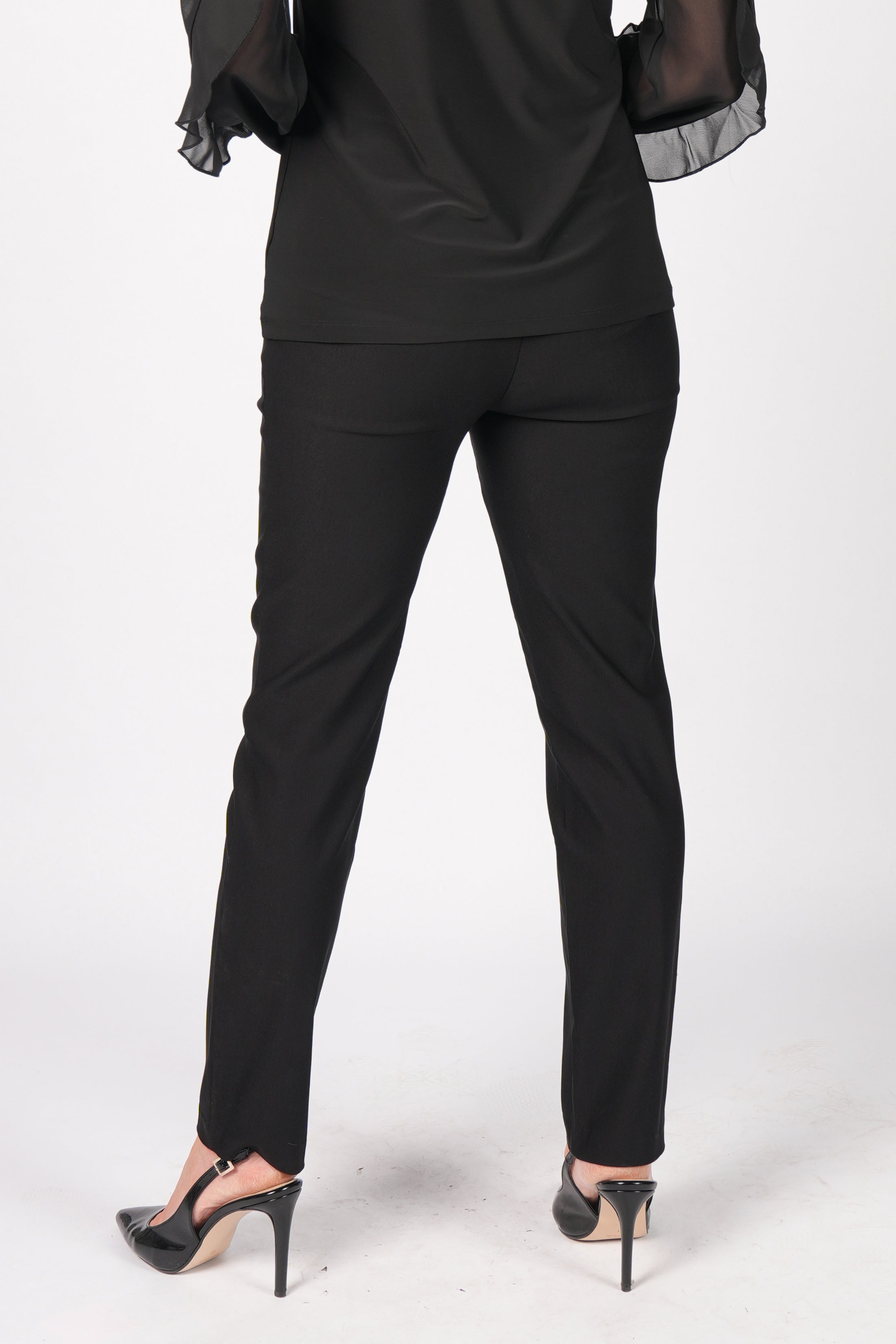 PANTALON EN MAILLE À JAMBES DROITES