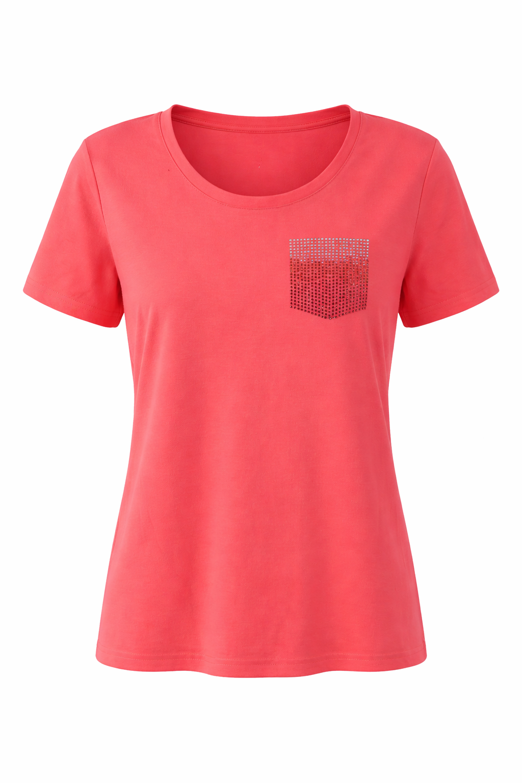T-SHIRT WITH HOTFIX POCKET